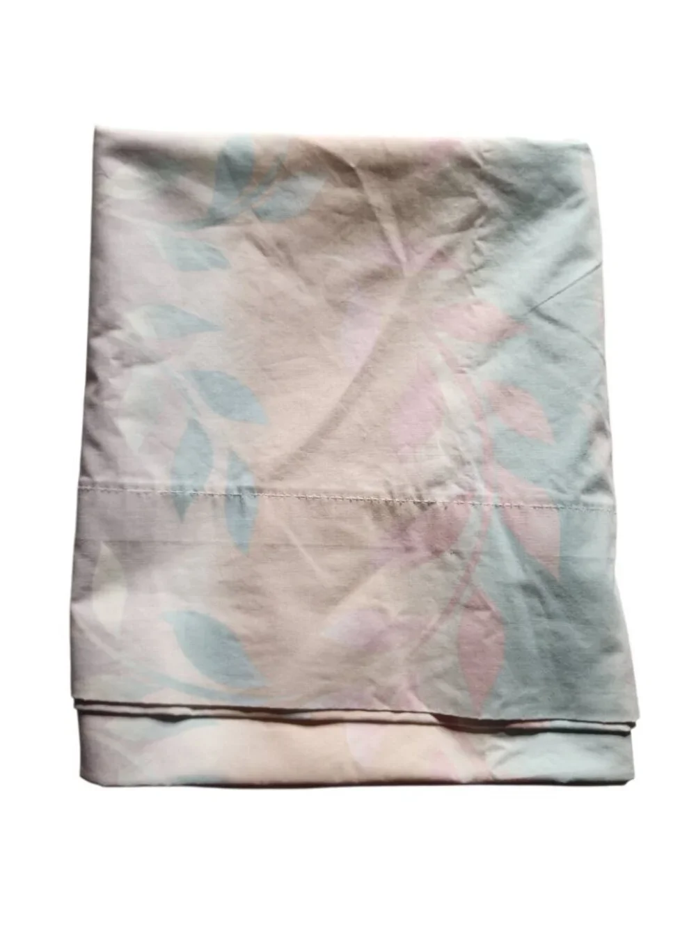 Vintage Ombre Pastel Vines Percel JC Penny’s Full Flat Sheet Juliet